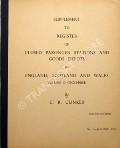 Book cover of Clinker's Register of Closed Passenger Stations and Goods Depots, 1830-1977  by CLINKER, C.R. 